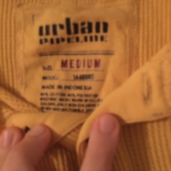 2 urban pipeline long sleeved shirts, one blue and one yellow - Picture 3 of 6